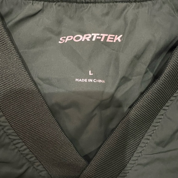 Sport-Tek V-Neck Raglan Windbreaker - Picture 4 of 4